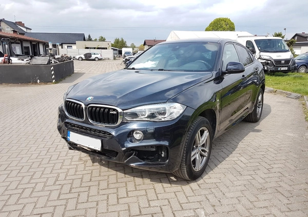 BMW X6 cena 92500 przebieg: 84900, rok produkcji 2018 z Przasnysz małe 596